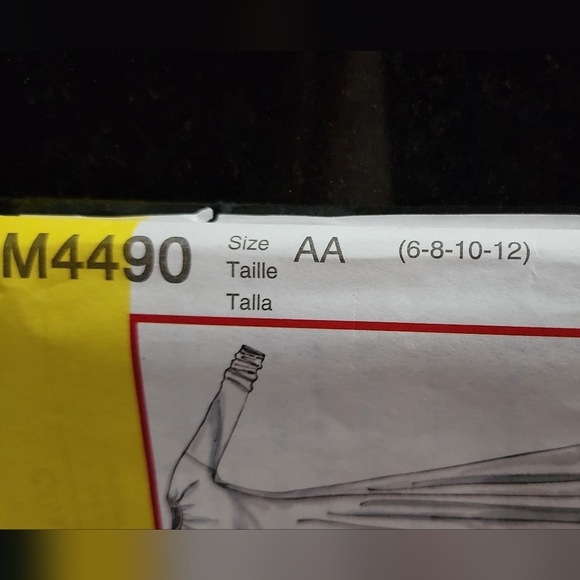 McCall's Costumes sewing pattern dress or undergarment #M4490, sz: 6-12 - Picture 7 of 13